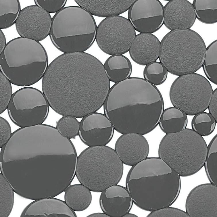 mDesign Plastic Kitchen Farmhouse Sink Mat Bubble Design, XLarge